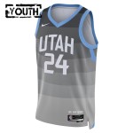 Maillot NBA Utah Jazz Walker Kessler Nike 2025-26 City Edition Gris Swingman - Enfant